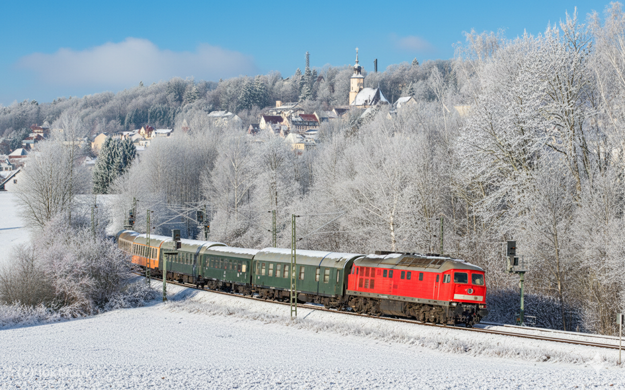 Dampfbahnmuseum Leipzig 20.12.26 „Gepflegt Eingedieselt“ – Annaberg Bergparade – Bild 2